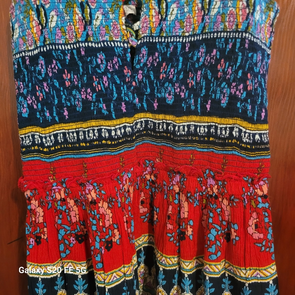 Patrons of Peace Multicolor Boho Tank Top - Picture 3 of 8
